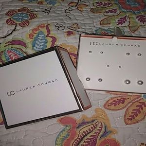 Pretty Pearl Earring Set from LC NWT